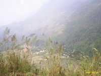 Mai Chau in het dal...